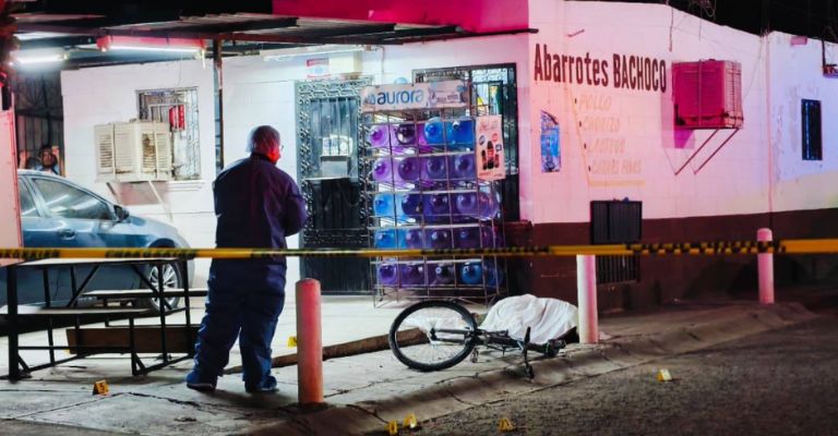 Tercer ataque del día en Ciudad Obregón: Balacera en Villa Bonita deja a ciclista sin vida