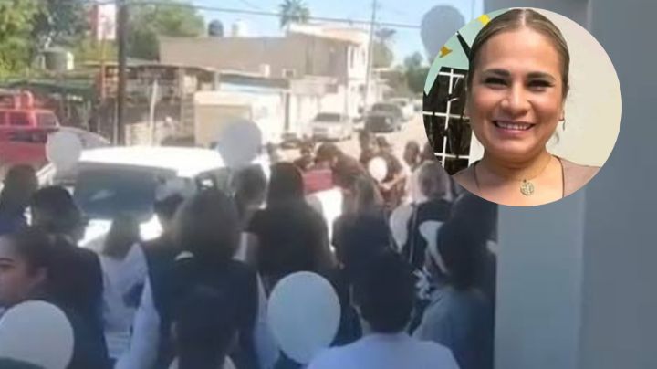 Dan último adiós a Fátima, jefa del IMSS, víctima del accidente carretero en tramo Guaymas-Hermosillo