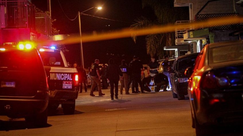 Sicarios asesinan a balazos a Policía de Tijuana; violento homicidio queda en VIDEO