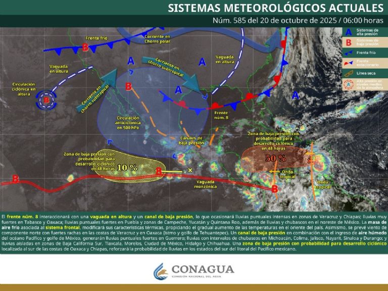 Conoce los efectos del posible ciclón 'Sonia'. Foto: Facebook
