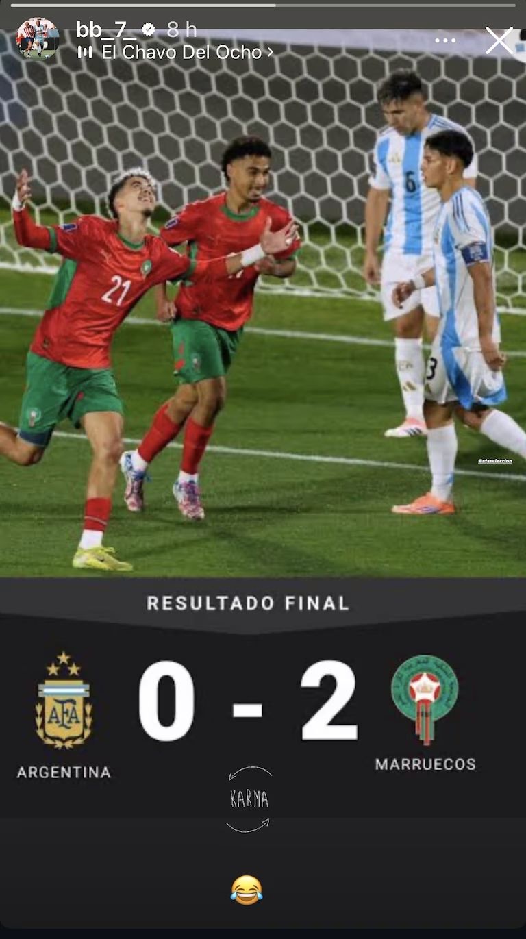 Adolfo 'Bofo' Bautista se burla de Argentina en su Instagram