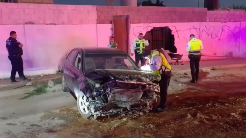 FGJES busca a conductor que derribó barda y atropelló a madre e hija en Hermosillo