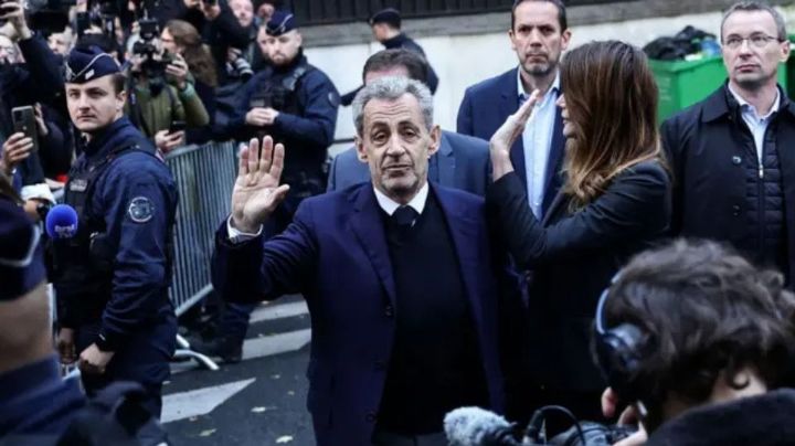 Expresidente de Francia, Nicolas Sarkozy es ingresado a prisión por financiación ilegal de campaña