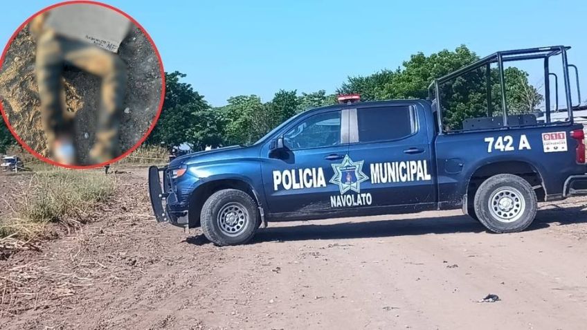 Encuentran a asesinado junto a tierras de cultivo en Navolato; culpan a La Mayiza y filtran FOTO