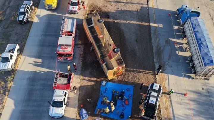 Choferes implicados en camionazo de autobús de pasajeros podrían ser vinculados a proceso este martes
