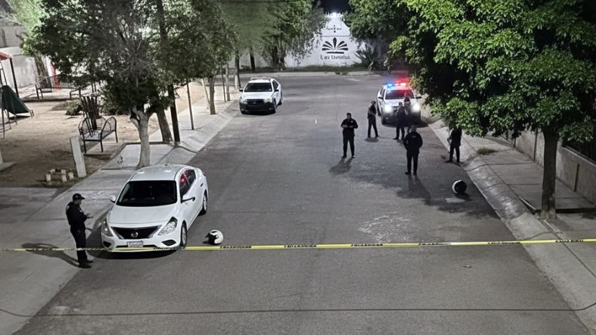 Ataque armado provoca movilización al sur de Hermosillo; dejaron dos cascos abandonados