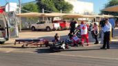 Foto ilustrativa de la nota titulada: Motociclista sufre fractura expuesta tras aparatoso accidente al poniente de Hermosillo