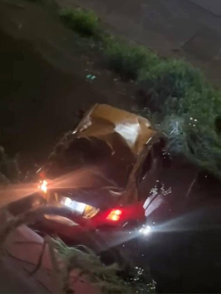 No se dio a conocer la identidad del tripulante del vehículo.