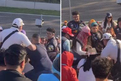 (VIDEO) Polémica PELEA durante clasificación del GP de México 2025 deja una víctima: Esto se sabe