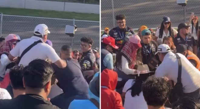 (VIDEO) Polémica PELEA durante clasificación del GP de México 2025 deja una víctima: Esto se sabe