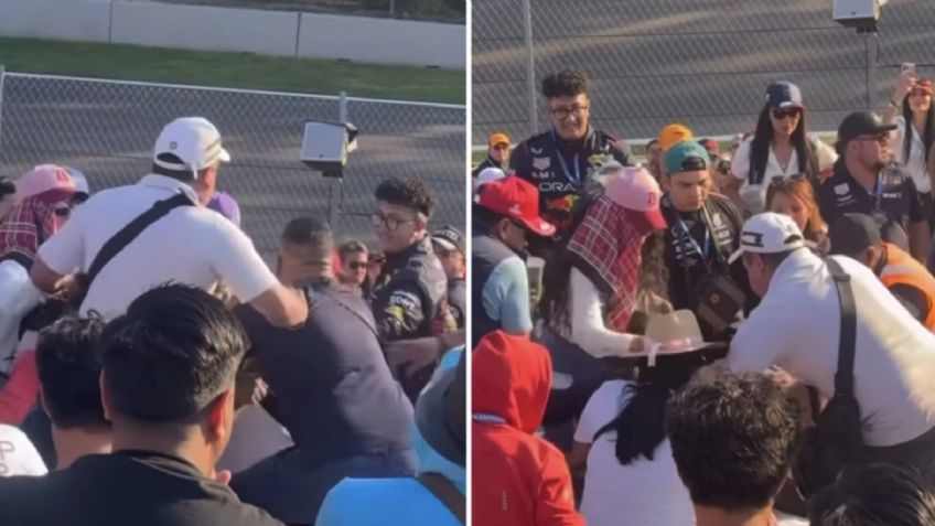 (VIDEO) Polémica PELEA durante clasificación del GP de México 2025 deja una víctima: Esto se sabe