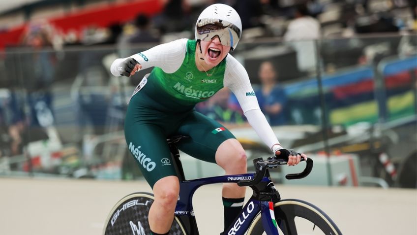 Yareli Acevedo se viste de gloria; la mexicana gana el Campeonato Mundial de Ciclismo en Santiago 2025
