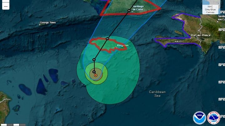 Huracán 'Melissa' alcanza categoría 5 en el Caribe; Jamaica, en ALERTA MÁXIMA por impacto