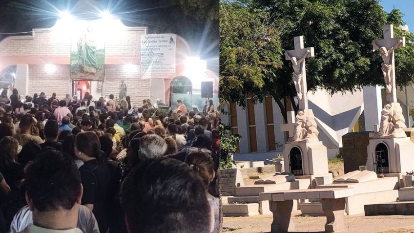 Ciudad Obregón vive masiva afluencia de fieles en celebración a San Judas Tadeo