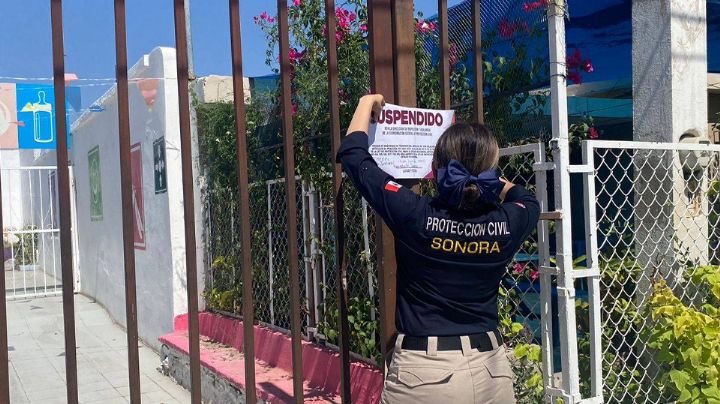 Protección Civil Sonora suspende siete guarderías y preescolares por fallas de seguridad