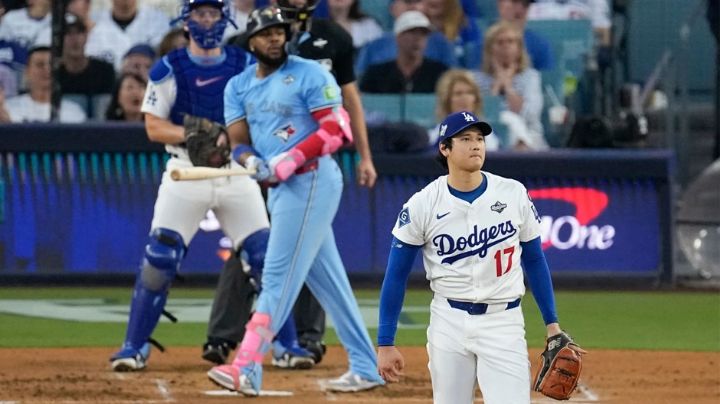 Guerrero Jr. y los Blue Jays le pegan a Ohtani e igualan la Serie Mundial ante Dodgers