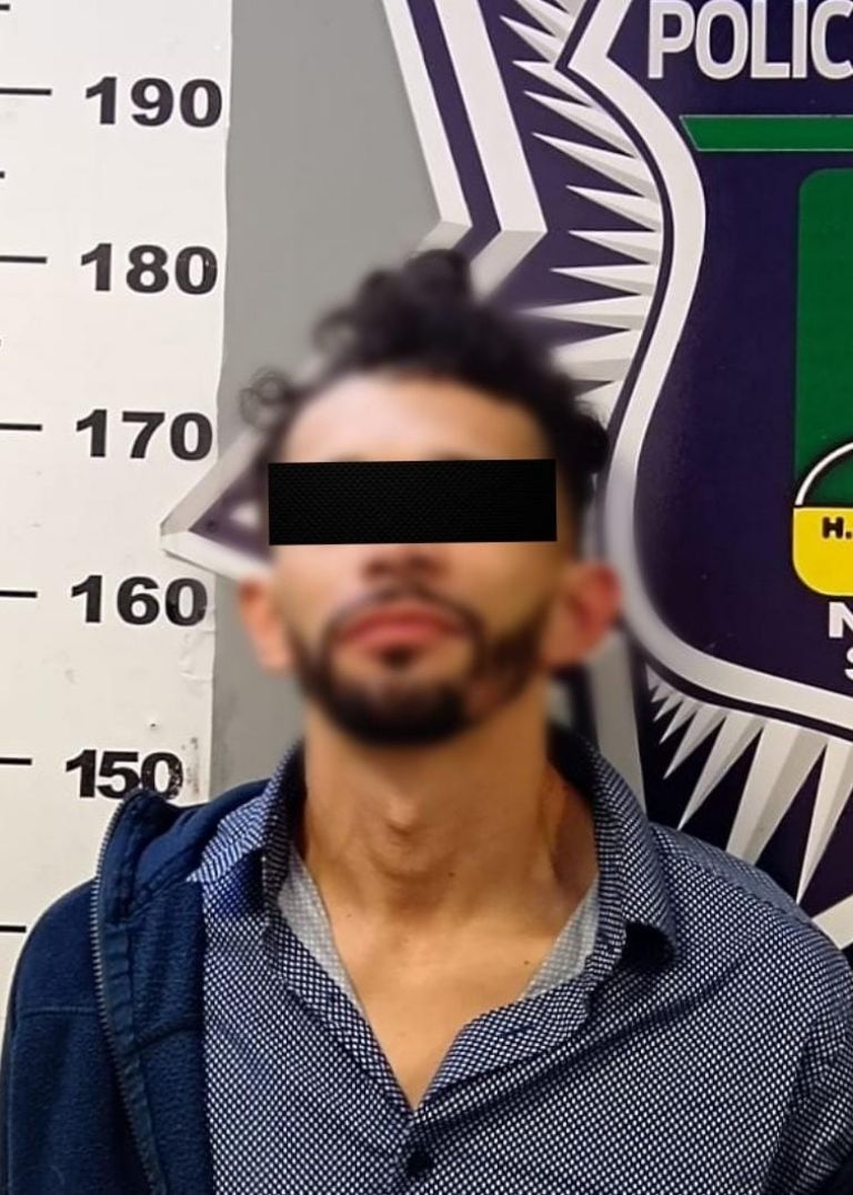 El detenido fue identificado como Jesús E., de 31 años de edad.