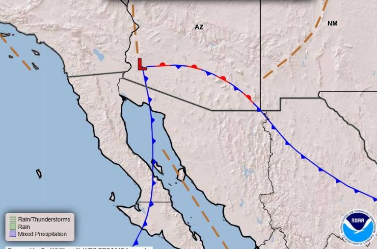 Se espera la llegada del frente frío número 11