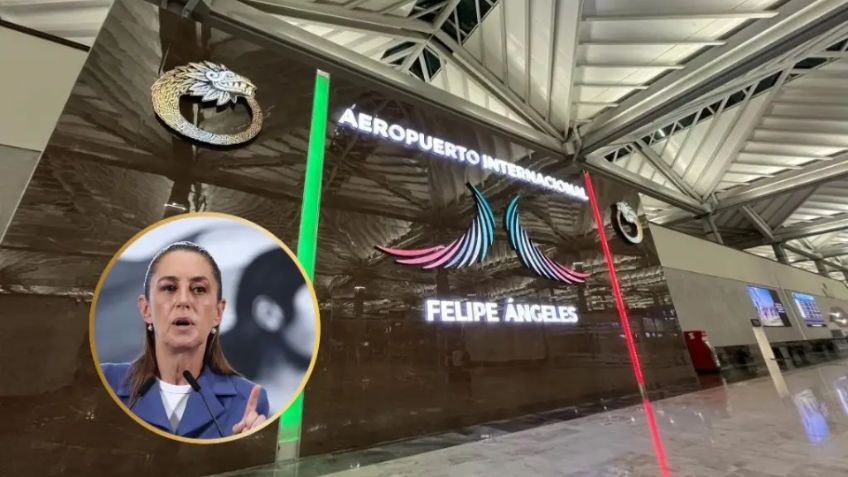 Sheinbaum le responde a EU tras cancelar 13 rutas de vuelos del AIFA: "A México se le respeta"