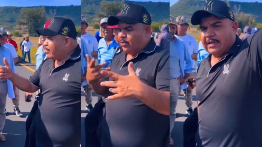 VIDEO: Chuy Lizárraga canta en bloqueo carretero en apoyo a agricultores y visualiza sus demandas