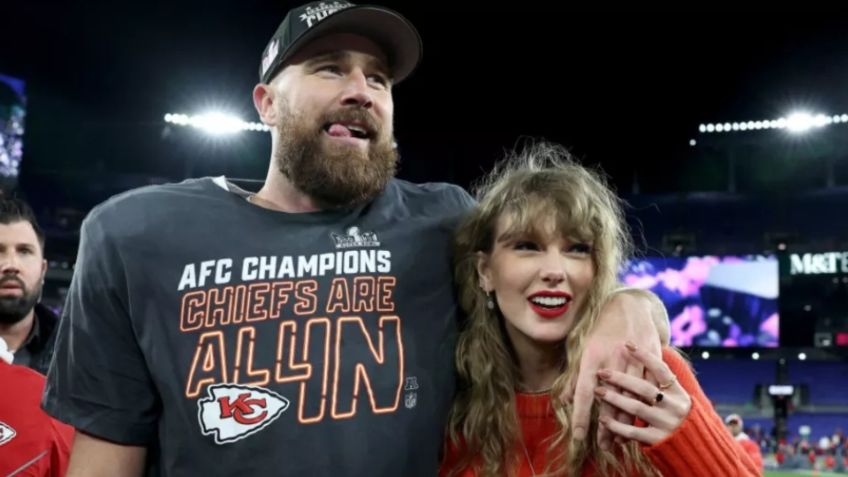 ¿Engaña a Taylor Swift? Travis Kelce se viraliza por impactante FOTO de fans de los Kansas City Chiefs