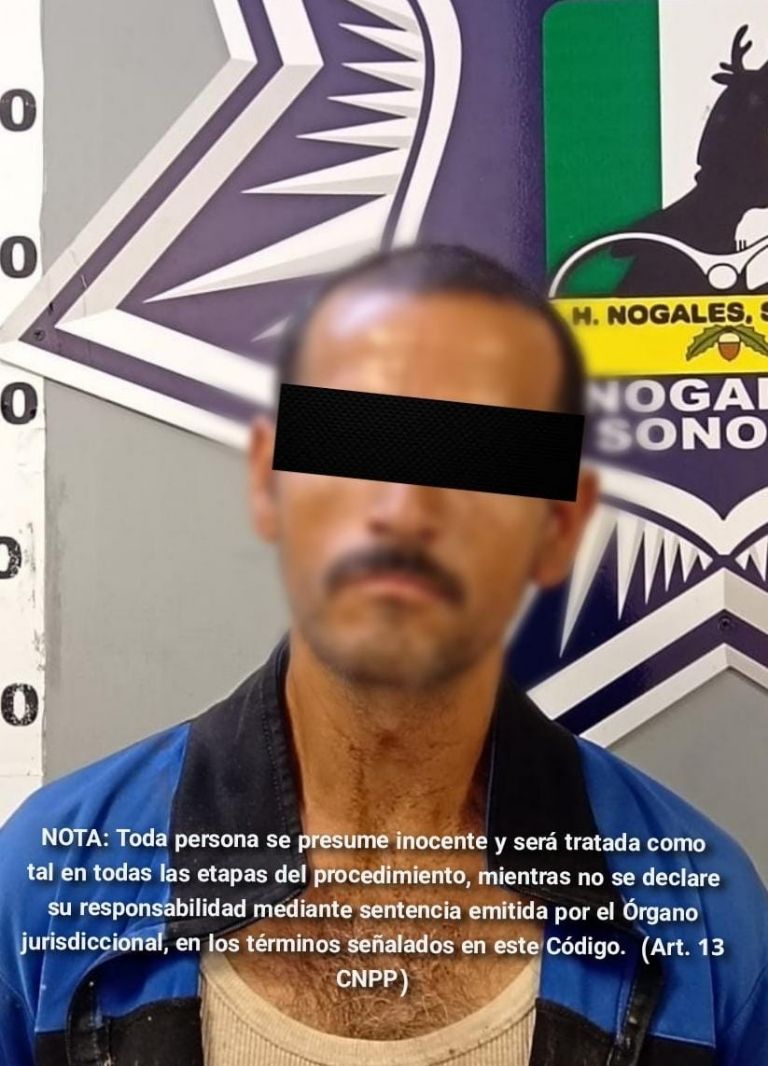 El detenido fue identificado como Juan M. 'N', de 43 años de edad.