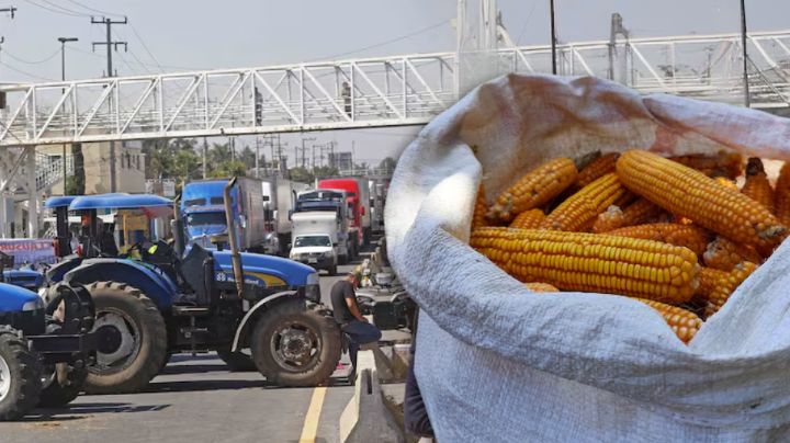 Continúan bloqueos de productores de maíz en varios estados en carreteras y casetas