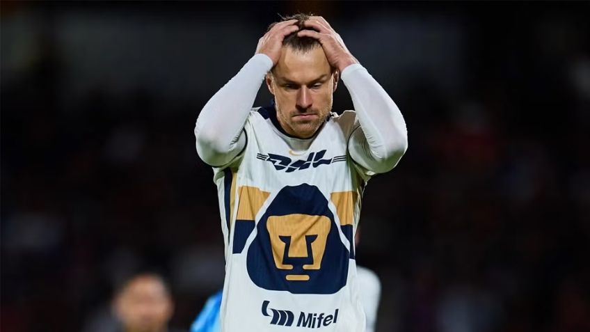 Aaron Ramsey habría abandonado Pumas; problemas personales y lesiones lo alejan de la Liga MX