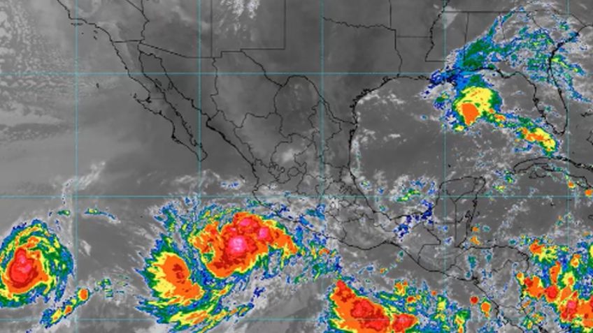Conagua confirma formación de tormenta tropical Priscilla en el Pacífico; se convertirá en huracán