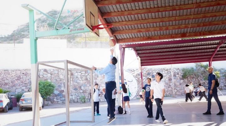 "Sonora avanza en educación": Froylán Gámez destaca modernización de planteles