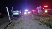 Foto ilustrativa de la nota titulada: FUERTE accidente al suroeste de Ciudad Obregón moviliza a las autoridades; hay una víctima