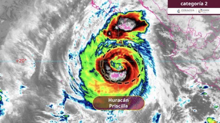 ¡Alerta! HURACÁN 'Priscilla' es categoría 2: ¿Cuáles serán sus efectos HOY 7 de octubre?