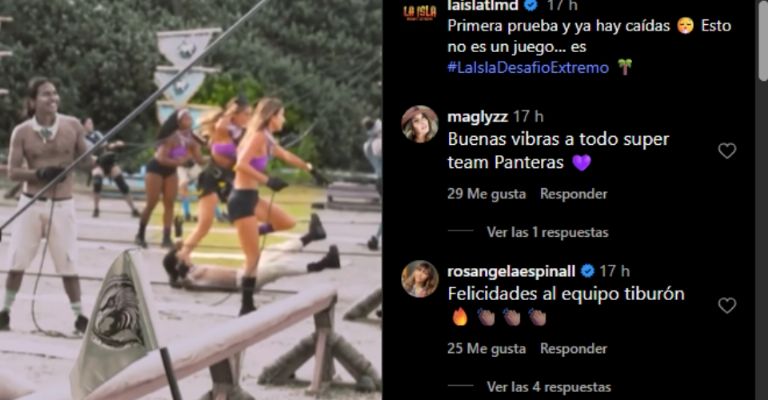 Elizabeth Gutiérrez sufre terrible accidente en su debut en La Isla Desafío Extremo