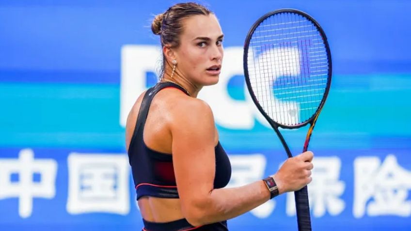 Aryna Sabalenka supera un susto inicial y avanza en el Abierto de Wuhan