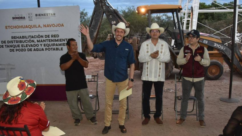 Navojoa: Comunidad de Etchohuaquila contará con mejor abastecimiento de agua potable
