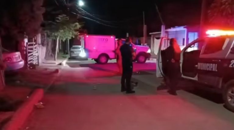 El hombre falleció en la escena 