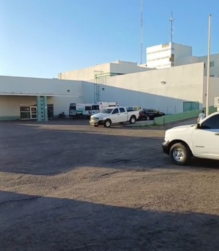 Trasladan a hombre herido a hospital de Ciudad Obregón