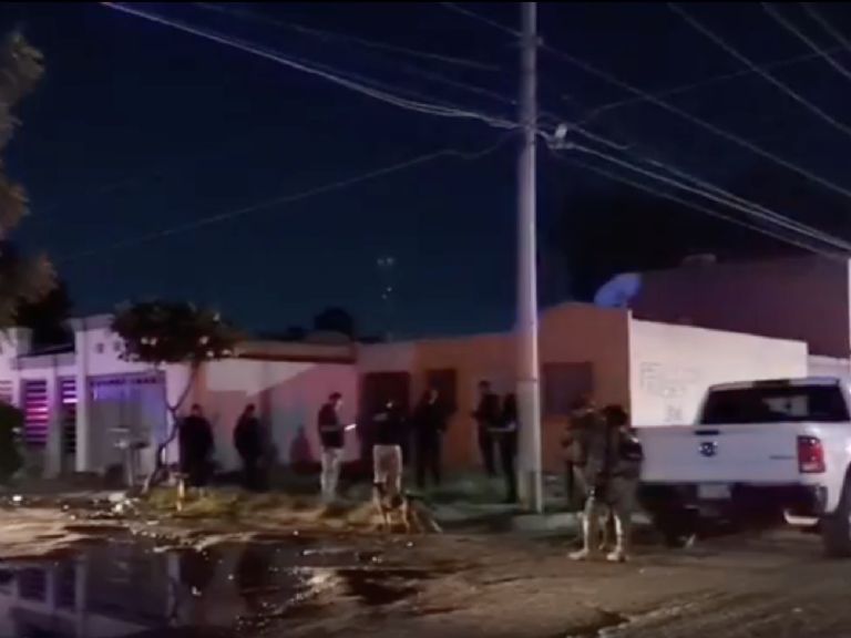 La balacera se reportó durante los primeros minutos de este martes. Foto: Facebook