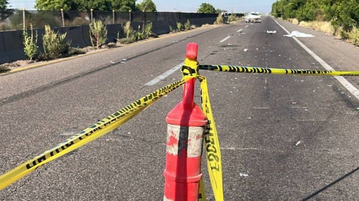 Motociclista muere instantemente tras ser embestido por automóvil en carretera de Guasave
