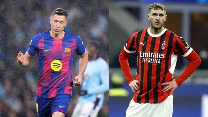 En peligro 'Santi' Giménez; AC Milan buscará firmar a Robert Lewandowski como reemplazo del mexicano