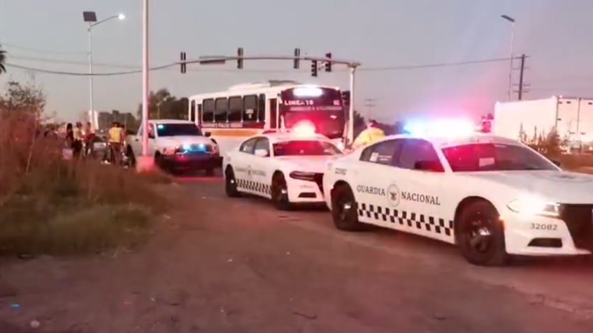 Elementos de la AMIC y vehículo particular protagonizan FUERTE CHOQUE en Ciudad Obregón