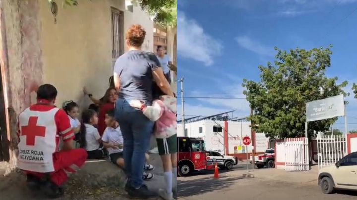 Pánico en kínder de Hermosillo tras cortocircuito de transformador; más de 40 menores son evacuados