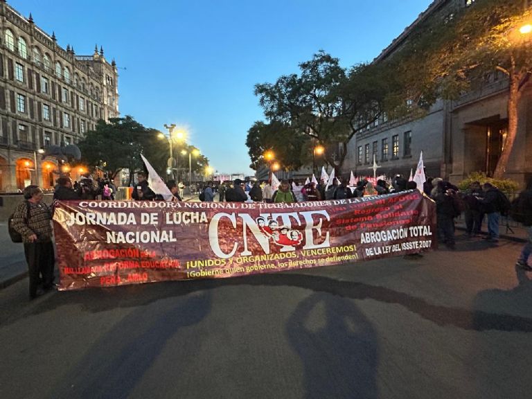 Conoce los puntos afectados por la marcha de la CNTE. Foto: Facebook