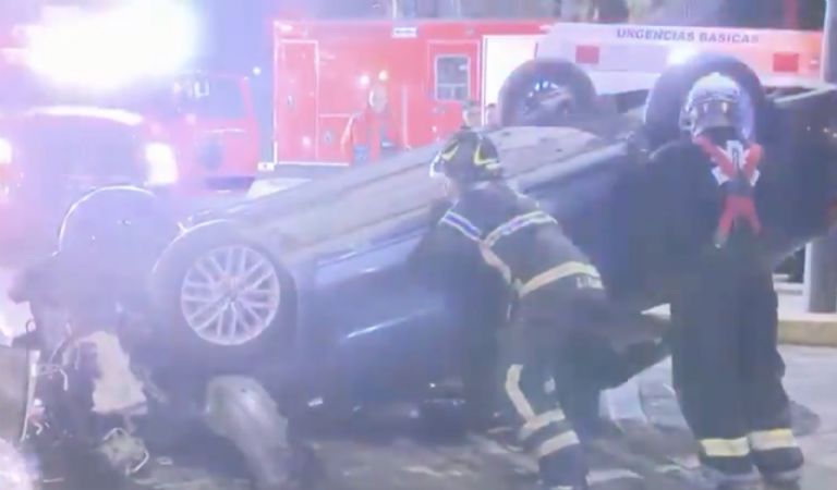 El accidente se reportó la mañana de este jueves. Foto: Facebook