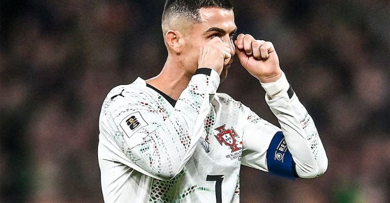 Cristiano se burló de los aficionados irlandeses