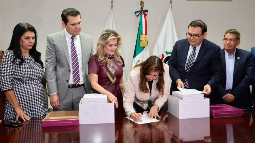 Alfonso Durazo entrega proyecto de presupuesto 2026 para Sonora; no hay nuevos impuestos