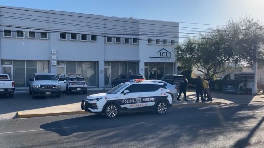 Sujetos fuertemente armados irrumpen en empresa constructora de Hermosillo y ROBAN 300 MIL PESOS