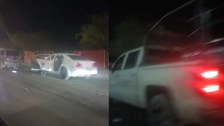 Conductor pierde el control y se impacta contra patrulla del Ejército Mexicano y otro auto en Hermosillo