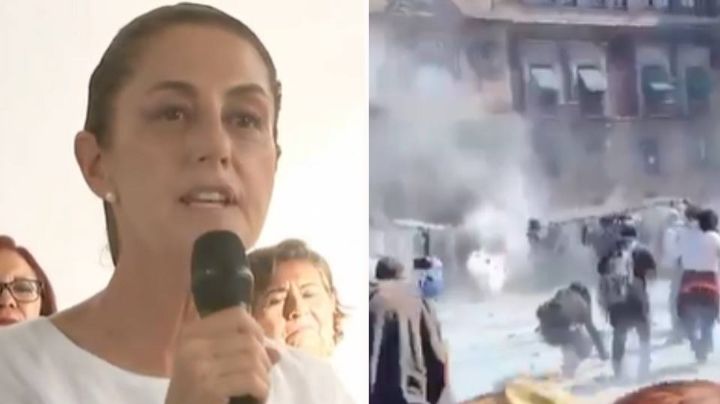 Desde Tabasco, Claudia Sheinbaum condena violencia durante marcha de la Generación Z