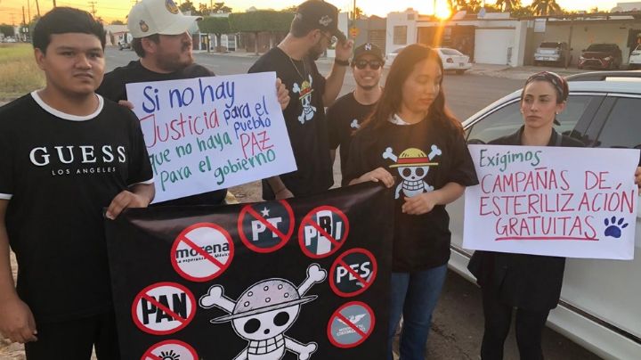 Jóvenes de la Generación Z participan en manifestación pacífica en Ciudad Obregón